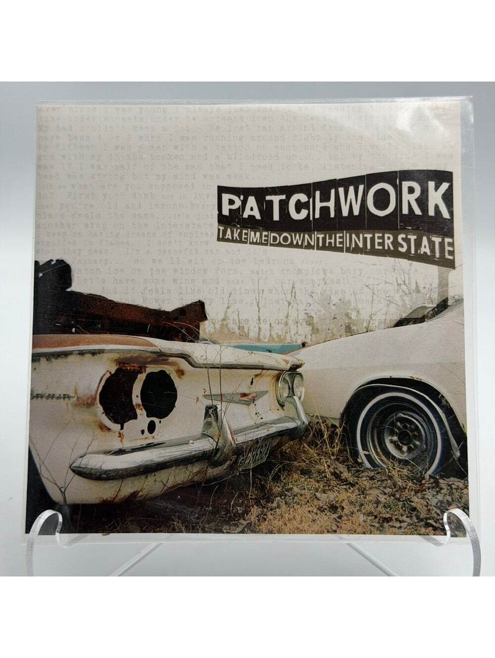 Patchwork – Take Me Down The Interstate CD 2008 Indie Rock Folk